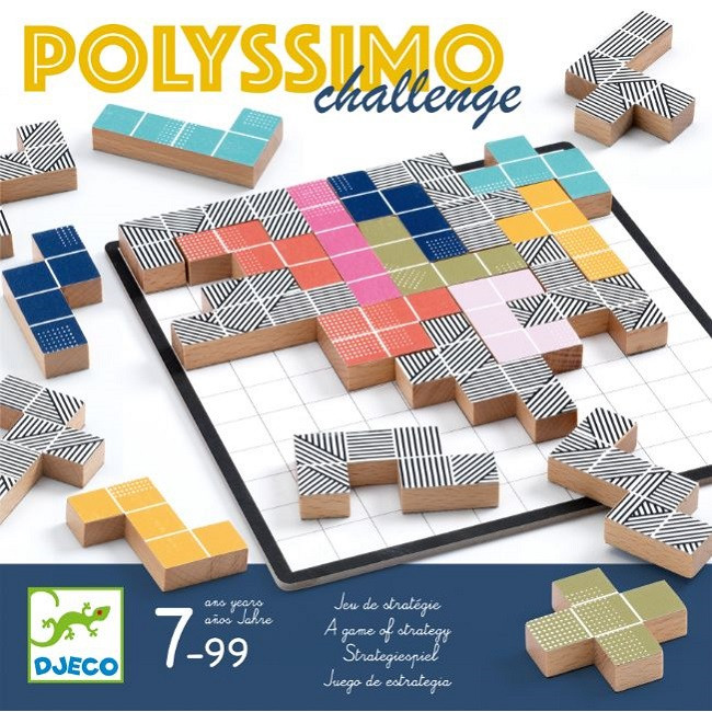 DJECO Гра POLYSSIMO CHALLENGE «Полиссимо Челендж"