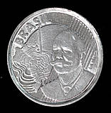 Монета Бразилії 50 сентаво 2008-16 рр, фото 3