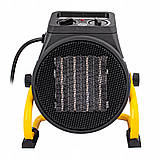 Тепловентилятор побутовий VOLT POLSKA 1000/2000 Вт кімнатний обігрівач керамічний тепловентилятор, фото 3