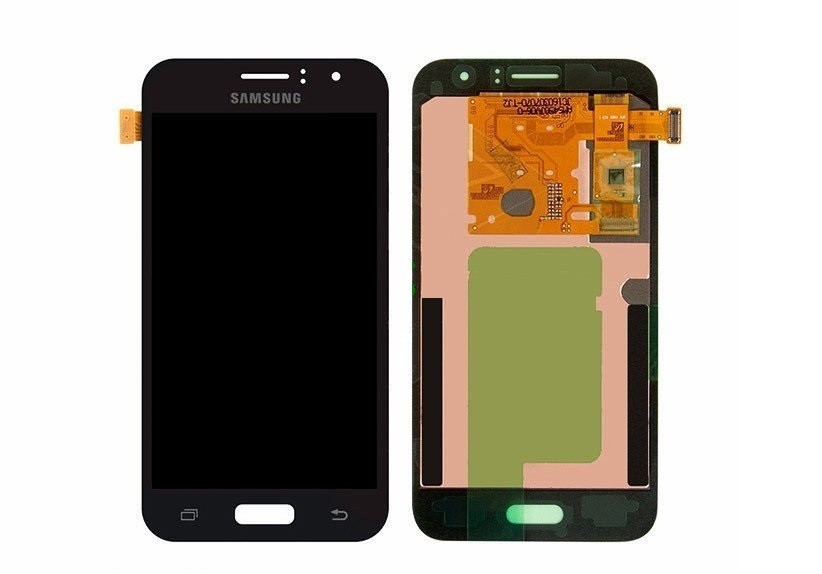 Дисплей для Samsung J1 2016 | моделі j120 з сенсорним склом (Чорний) OLED