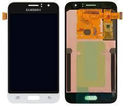 Дисплей для Samsung J1 2016 | моделі j120 з сенсорним склом (Білий) OLED