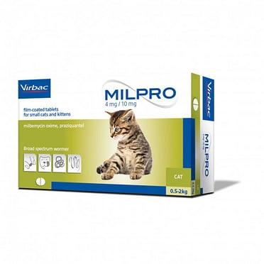 Таблетка Milpro для котів і кошенят від 0,5 кг до 2 кг