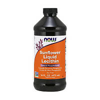 Лецитин соняшниковий рідкий NOW Sunflower Liquid Lecithin 473 ml