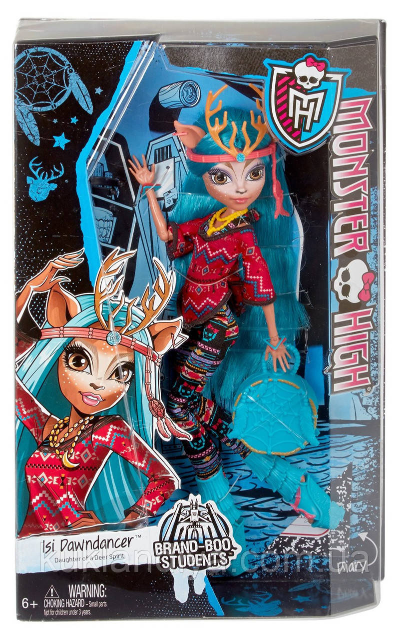 Кукла Иси Даунденсер monster high brand-boo students DJR52