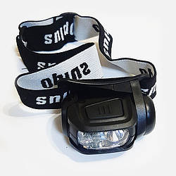 Ліхтар налобний для риболовлі N-Light 1 + 3 Headlamp