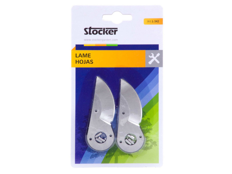 Лезо до секатора Stocker 342 (змінна деталь Штокер L-342) 2 шт в блістері