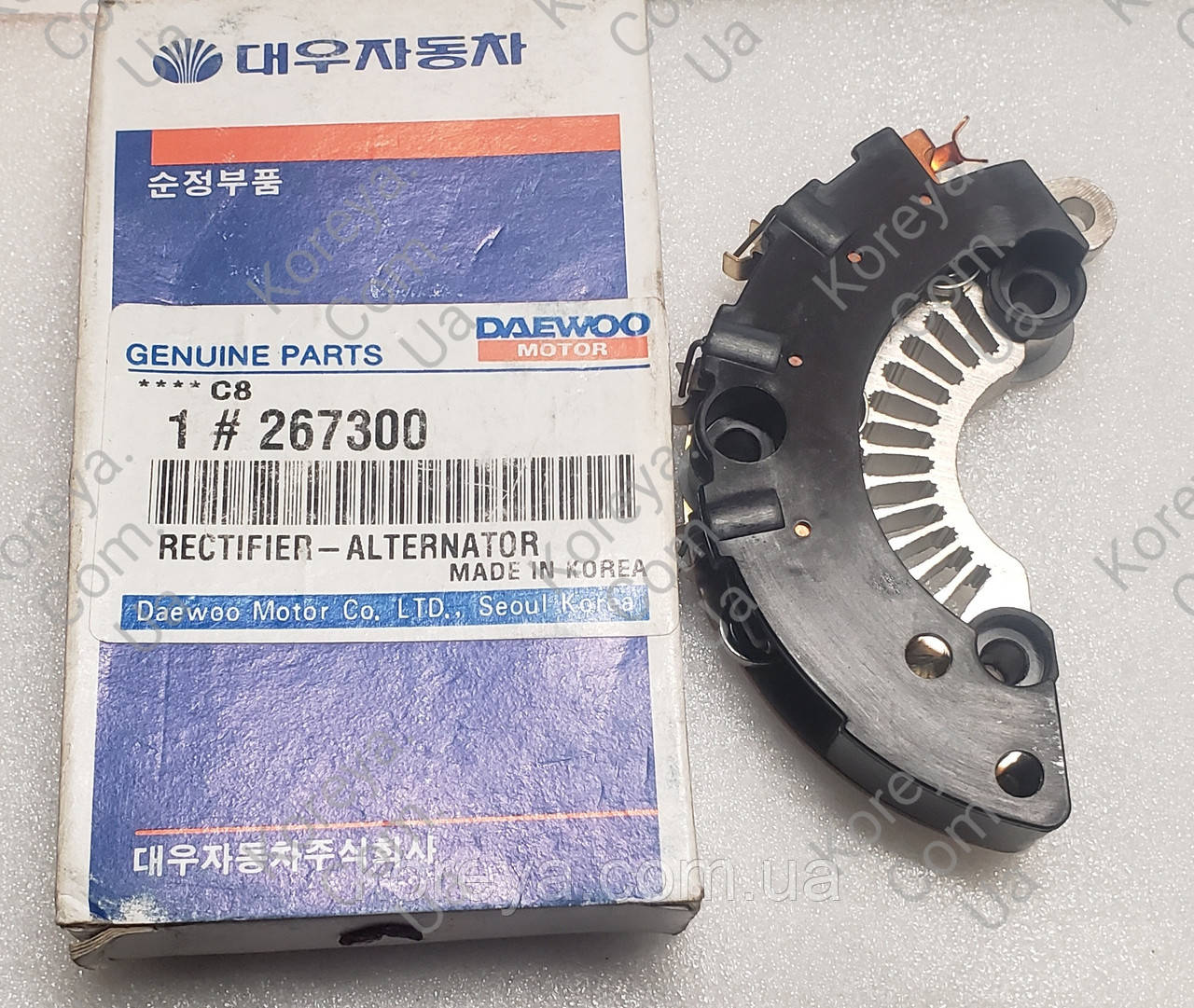 Діодний міст (випрямляч генератора) (85А) Ланос GM 267300, фото 1