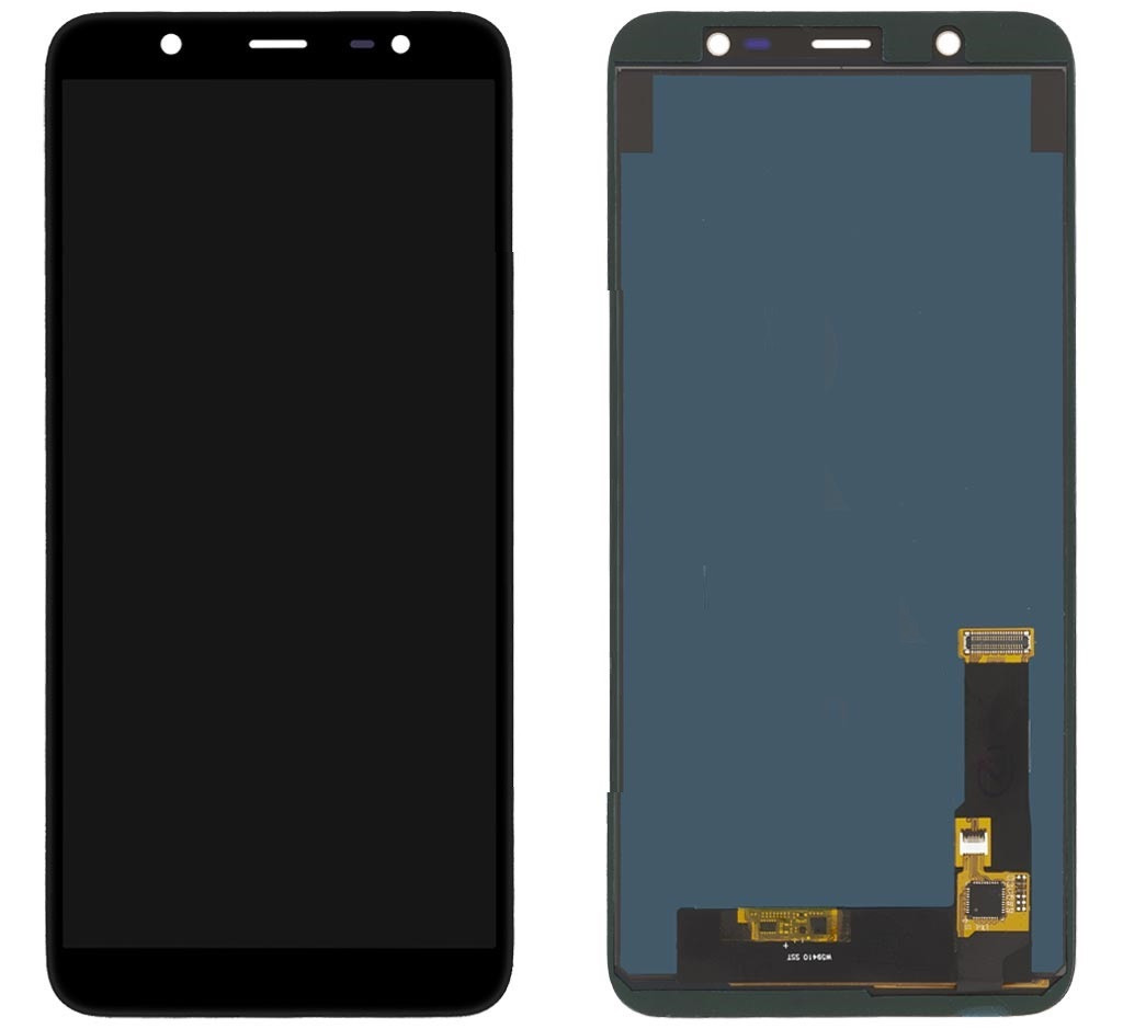 Дисплей для Samsung J810 Galaxy J8 2018 з сенсором Яскравість регулюється (Чорний) TFT підсвічування оригінал