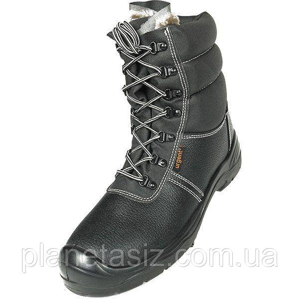 Черевики шкіряні з високими берцями утеплені URGENT 112 SB, фото 1