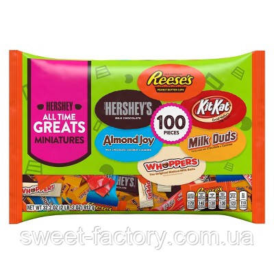 Набір солодощів Hersheys All Time greats Miniatures 912 g