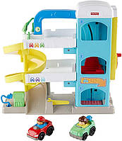 Игровой набор Гараж Фишер-Прайс Fisher-Price Little People the Helpful Neighbor's Garage