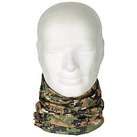 Баф камуфляжный MFH Neck Gaiter Digital Woodland