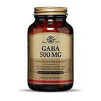 ГАМК (гамма-аминомасляная кислота) Solgar GABA 500 mg 100 veg caps