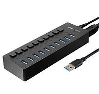 USB hub Acasis P-10 (Черный)