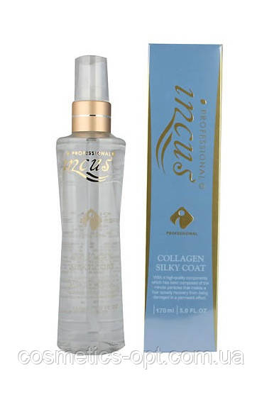 Шелковая несмываемая эссенция для волос Incus Collagen Silky Coat, 170 ml