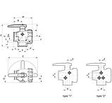 Кран 3-ходовий, фото 2