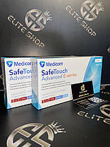 Нітрилові рукавички в синьому кольорі 100 шт/уп, фото 2