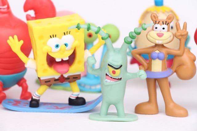 Набор фигурок Губка Боб, 12 шт, 8 см - Spongebob squarepants pack - фото 3 - id-p1320111496