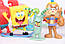 Набір фігурок Губка Боб, 12 шт, 8 см - Spongebob squarepants pack, фото 4