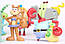Набір фігурок Губка Боб, 12 шт, 8 см - Spongebob squarepants pack, фото 5