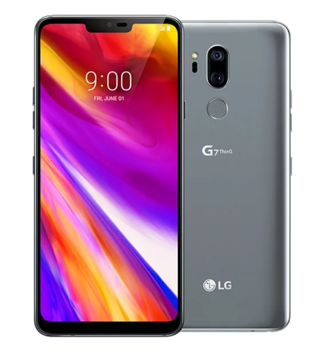 Смартфон LG G7 ThinQ 4/64GB Platinum Gray