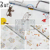 Бязева ситцева 90х80 тонка пелюшка бавовна, бязь, ситець дитяча сповивати немовлят у пологовий будинок 4062