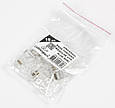 Конектор RJ-45 Cablexpert LC-PTU-01/10, модульна вилка 8P8C   позолочені контакти (10 ШТ) (код 95160), фото 4