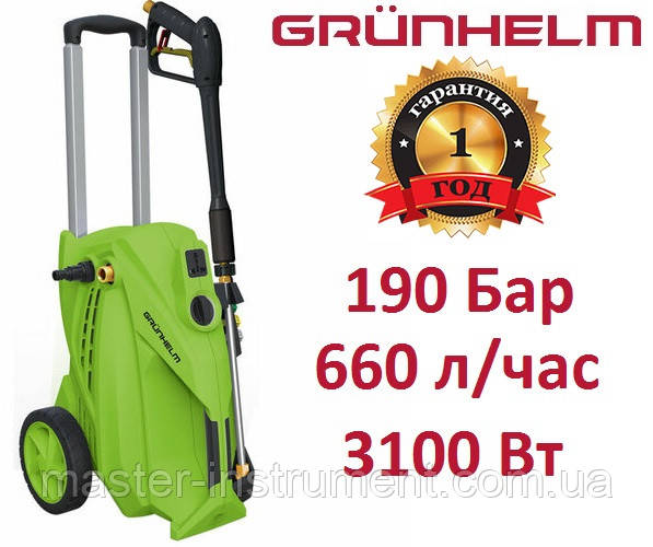 Мийка високого тиску Grunhelm GR-3100IM PROFI, фото 1