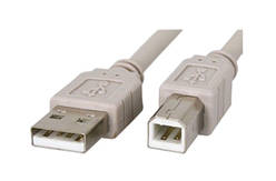 Кабель USB2.0 Cablexpert CCP-USB2-AMBM-6G, A-папа/B-папа, сірий 1.8м (код 66886)