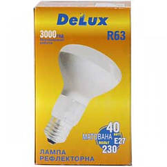 Лампа рефлекторна R63 40W E27 DeLuxe