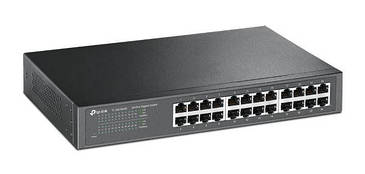 Комутатор TP-Link TL-SG1024D (некерований, 24-Port Gigabit Desktop/Rackmount Switch) (код 56977)