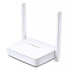 Маршрутизатор Mercusys MW301R (IEEE 802.11 n, 300Mbps, 2.4 GHz, 2 Lan, 2 ant.) (код 101903)