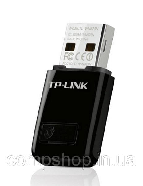 Безпровідний мережевий адаптер TP-Link TL-WN823N USB (300Mbps Mini Wireless N USB Adapter, Mini  Size,