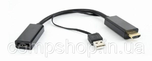 Адаптер-перехідник HDMI-DisplayPort Cablexpert DSC-HDMI-DP  (код 97850)