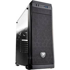Корпус Midi-Tower без БЖ Cougar MX330-G (скло, USB3.0 x 2/USB2.0 x 2/Mic x 1/Audio x 1, 195x473x427 мм) (код