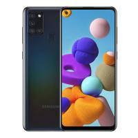 Смартфон Samsung Galaxy A21s BLACK (A217F, 6.5", 1600x720, 3/32GB, 2 SIM) (код 114379)
