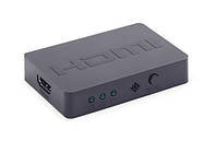 Адаптер Перемикач HDMI Cablexpert (3xВходи, 1xВихідний порт, v1.4) (DSW-HDMI-34) (код 81462)