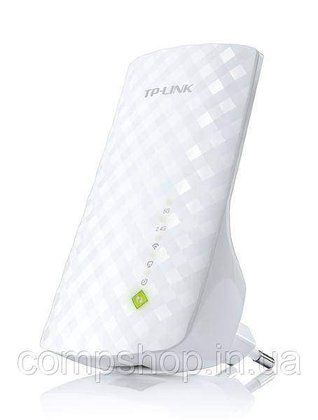 Підсилювач сигналу TP-Link RE200 (AC750, 802.11ac/a/b/g/n, 10/100M LAN, Ranger Extender button, Range extender