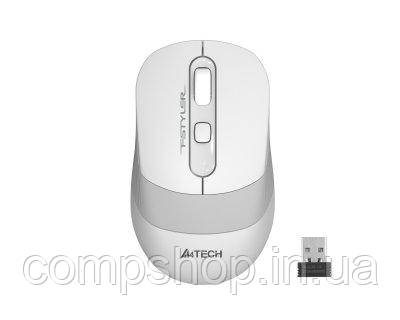 Миша A4Tech FG10S White Wireless (код 113778)