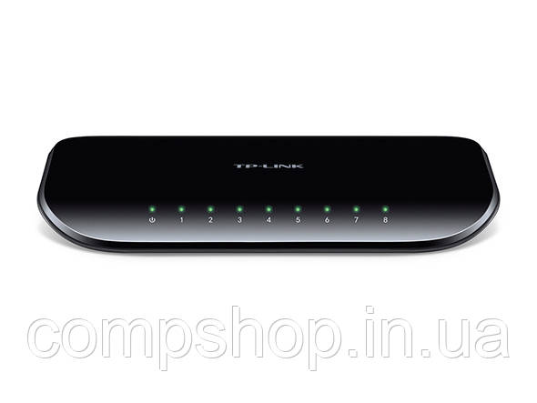 Комутатор TP-Link TL-SG1008D (некерований, 8-Port Gigabit Desktop Switch)  (код 41295)