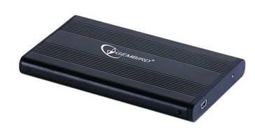 Кишеня зовнішня 2.5''  Gembird EE2-U2S-5 для жорстких SATA дисків, USB 2.0 інтерфейс, чорний (код 77769)
