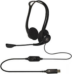 Навушники Logitech PC Headset 960 USB (981-000100) (код 31943 сгд)