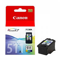 Картридж Canon CL-511 Color (Pixma MP250/260/280) (2972B007)  (код 37321)