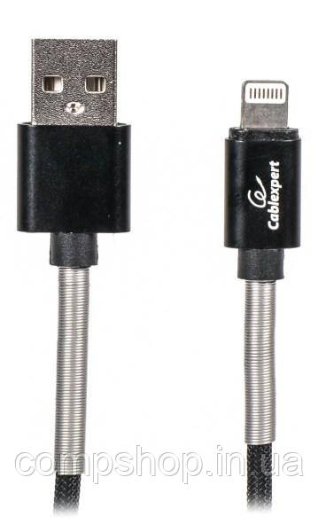 Кабель USB2.0-Lightning 1м Cablexpert, 2.4А (CCPB-L-USB-06BK) (код 110826)