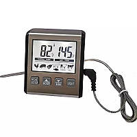 Цифровой термометр для мяса (духовки) KCASA ТР-710 ( -0 до 300°С ) с выносным щупом и магнитом