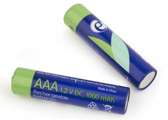 Акумулятор AAА 1000mAh EnerGenie EG-BA-AAA10-01 Ni-Mh HR03/AAA (2 шт.) (код 110851)