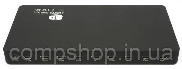 Розгалужувач HDMI Viewcon VE405, 8 портів (VE405) (код 69171), фото 1
