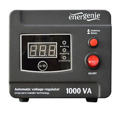 Стабілізатор напруги EnerGenie EG-AVR-D1000-01 1000ВА (код 82436)