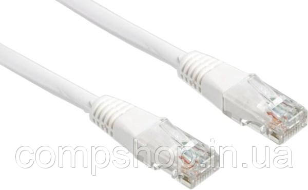 Патч корд Cablexpert UTP кат.5E 0.25м білий (код 100433)
