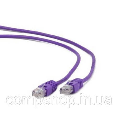 Патч корд Cablexpert UTP кат.5E 0.25м фіолетовий (код 78573), фото 1
